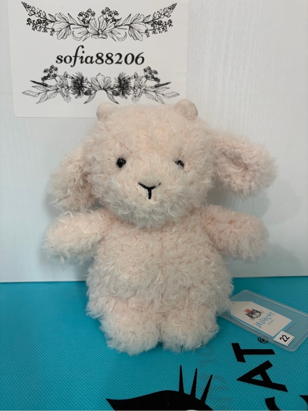 #022 Jellycat Little Goat - Authentic - NWT